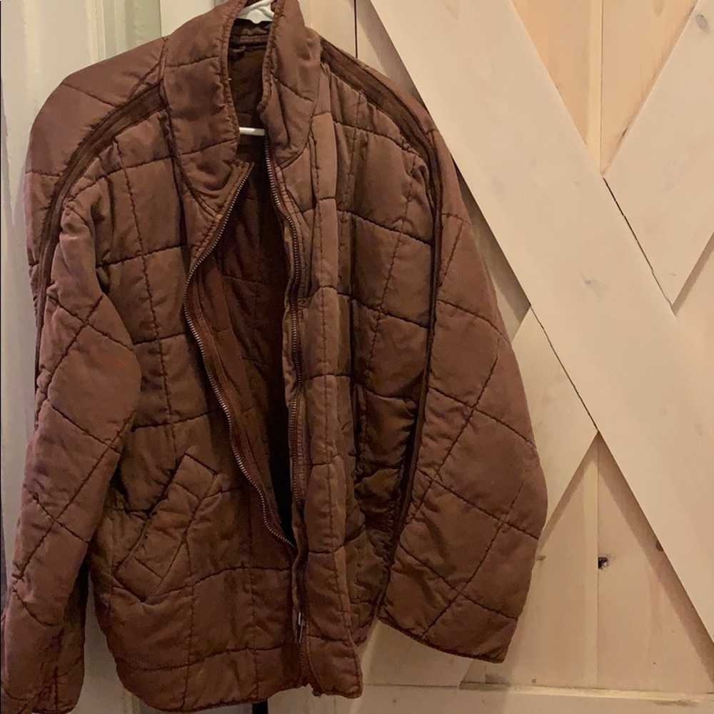 Free People Dolman Quilted Knit Jacket